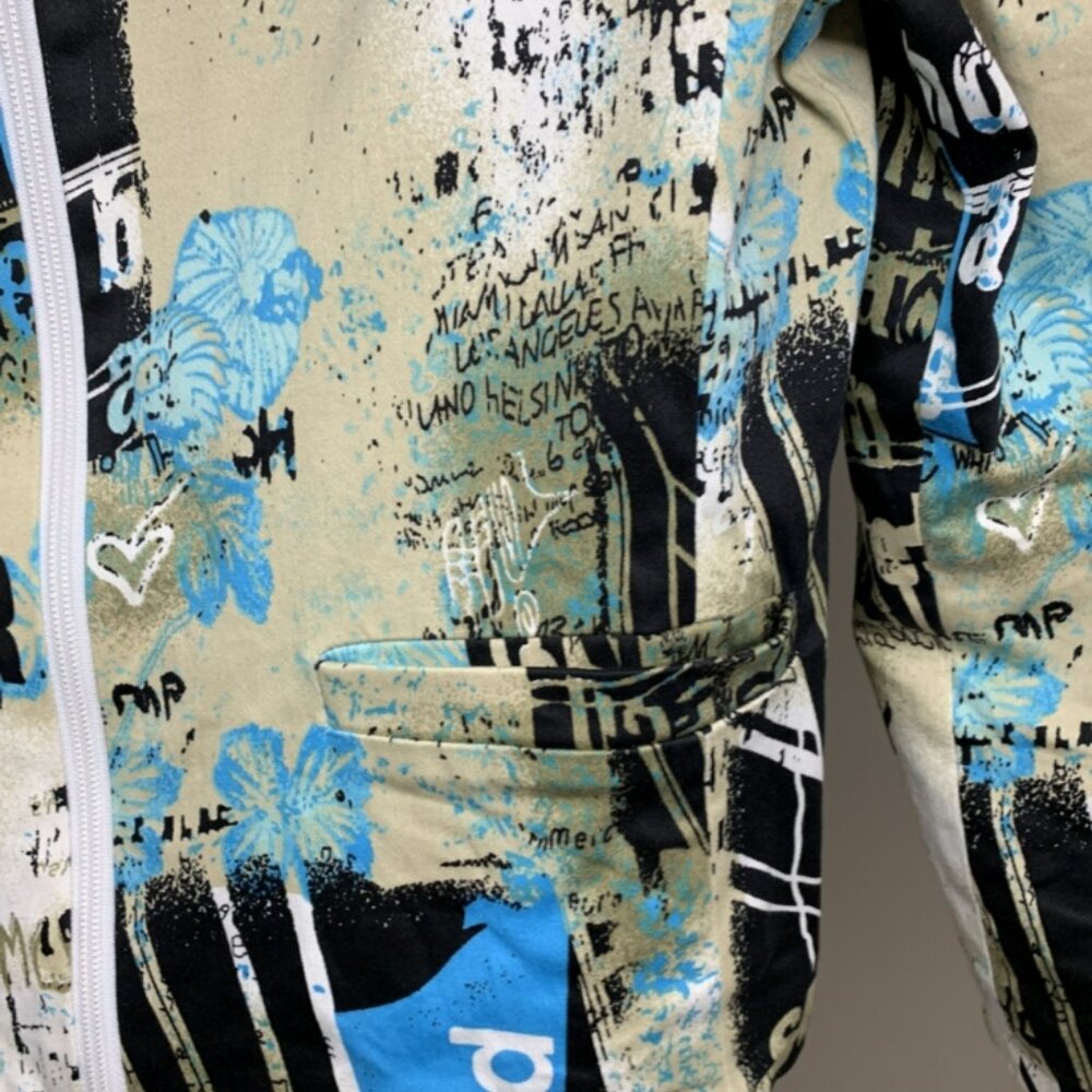 Unique! Handmade Zippered Jacket - Picture 9 of 12